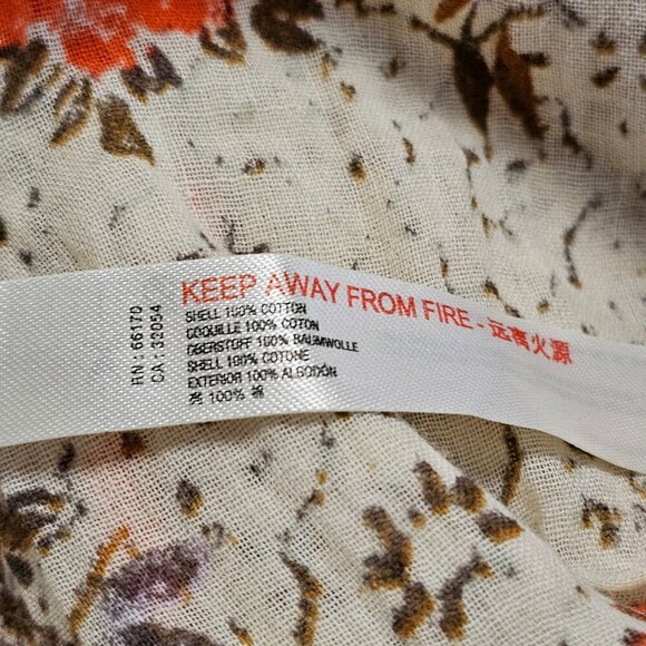 Free People Intimately Picnic Partay Pants Women Oversize XS Beige - Picture 14 of 14